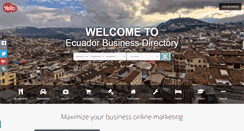 Desktop Screenshot of ecuayello.com